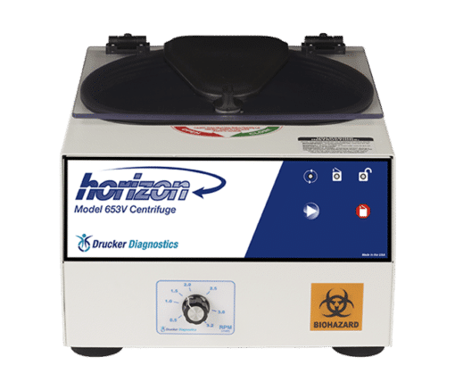 Horizon Model 653V Centrifuge, Front View, Made in the USA
