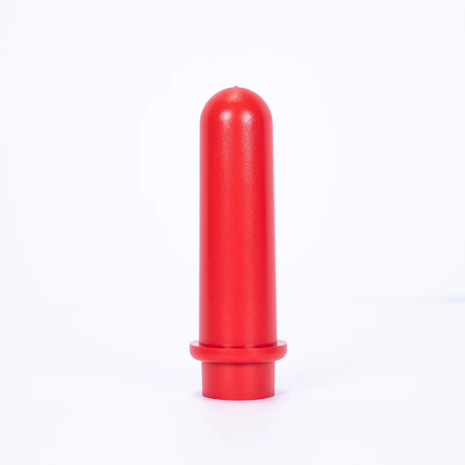 thumbnail image 2 of Drucker 614/642 Centrifuge Tube Shields – 17x100mm, Red, Set Of 6, Part# 7713031 (Used) 2 of 5