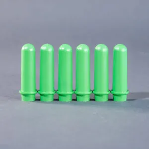 Cappable Carriers for 13 x 75 mm Tubes, Green (6 qty)