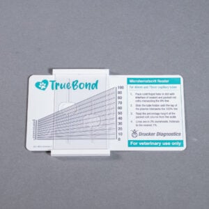 Microhematocrit Reader Card