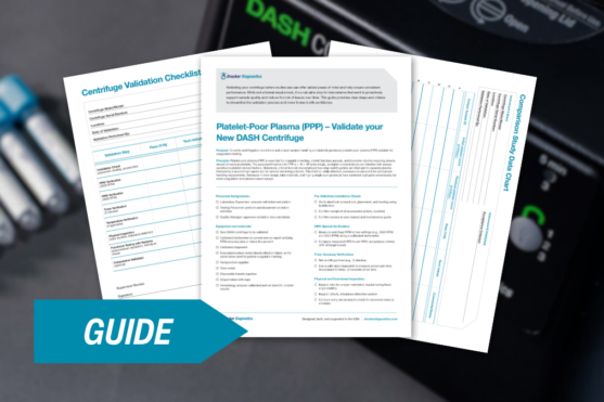 Platelet-Poor Plasma (PPP): Validate Your New DASH Centrifuge