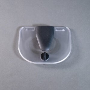 Drucker Diagnostics twist knob lid assembly for small 6-place centrifuges, SKU 02-002-1-0027